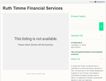 Tablet Screenshot of gilbertandtimme.com